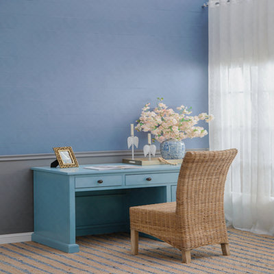 50" X 26" X 31" Blue Desk