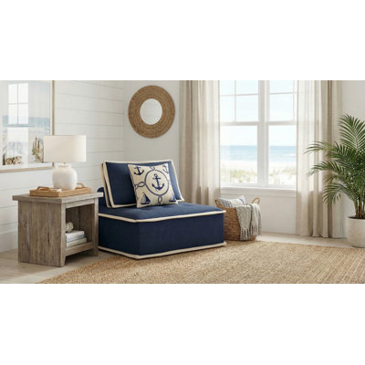 Upholstered Slipper Chair