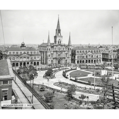 Jackson Square - Wrapped Canvas Photograph