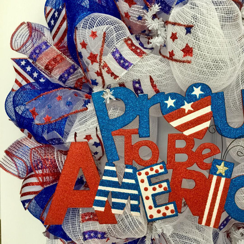 Couronne patriotique Proud To Be An American