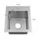 15" Drop-in Top Mount Stainless Steel bar sink