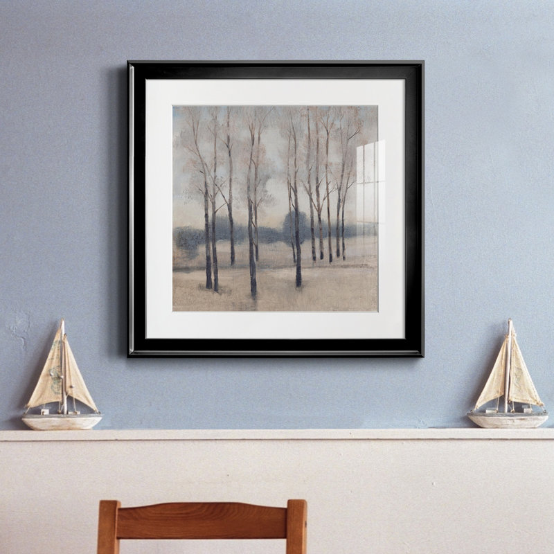 Lumière douce I - impression encadrée de qualité supérieure - prête à être accrochée, H 26,5 po x l 26,5 po x P 1,5 po, Blanc