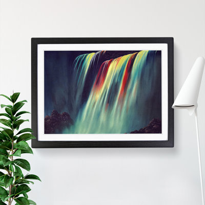 Colourful Watercolour - Single Picture Frame Print
