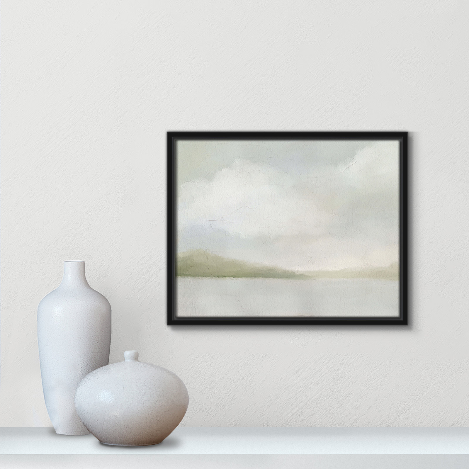 Queensland "A Tranquil Morning" Print, 12.5" H x 15.5" W, Black