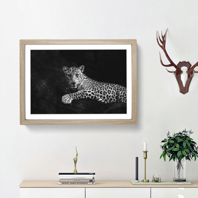 Leopard - Picture Frame Graphic Art Print