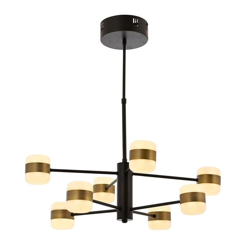 Lustre linéaire moderne à 8 lumières Rockhampton