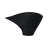 Modern Metal Table Vase for Home Decor - Decorative Flower Vase Accent for Tabletops, Consoles, and Entryway Styling - Black-1471928052