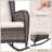 Wicker 2 - Person Patio Conversation Set with Cushions-70091041
