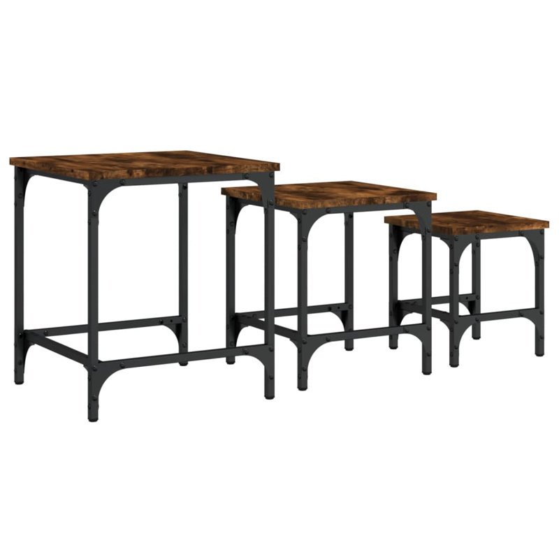 Francisca Frame 3 Single Coffee Table, 18.1" H x 15.7" L x 15.7" W