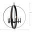 Luminaire suspendu rustique moderne à six lumières-639253206