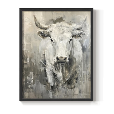 ANIMALS Series Cxxv - reproduction encadrée de qualité supérieure - prête à être accrochée - aucun clou requis
