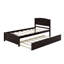 Lit plateforme simple avec lit gigogne-1203559179