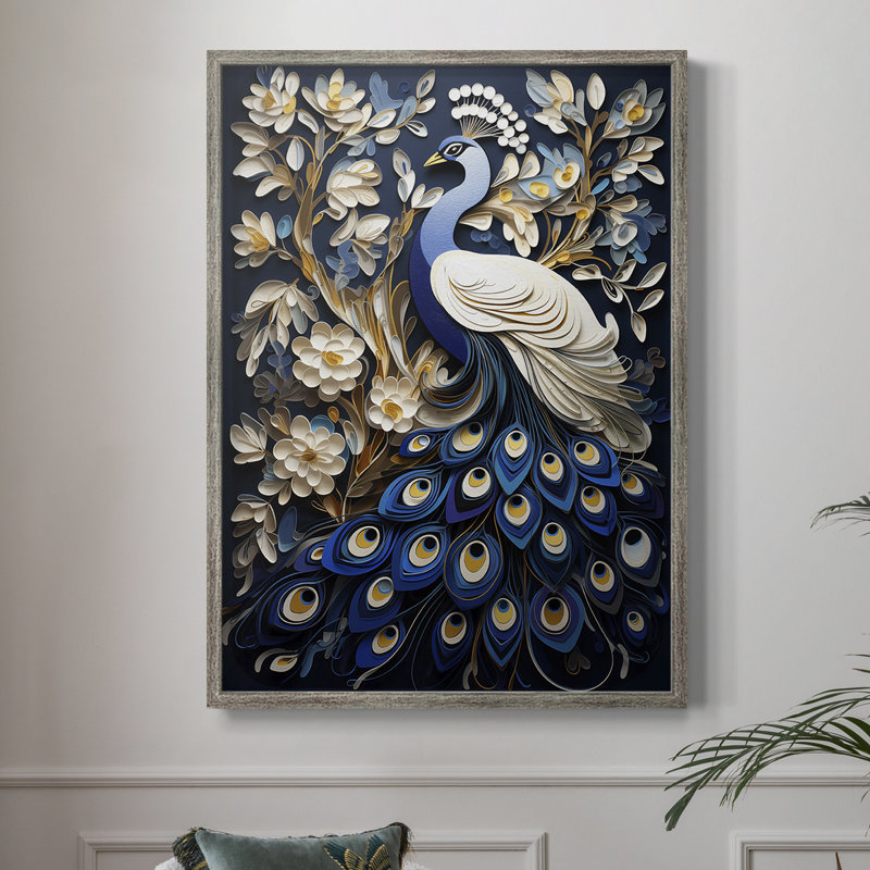 ANIMALS Series CCxxxi, reproduction encadrée - bois massif, H 30 po x l 24 po