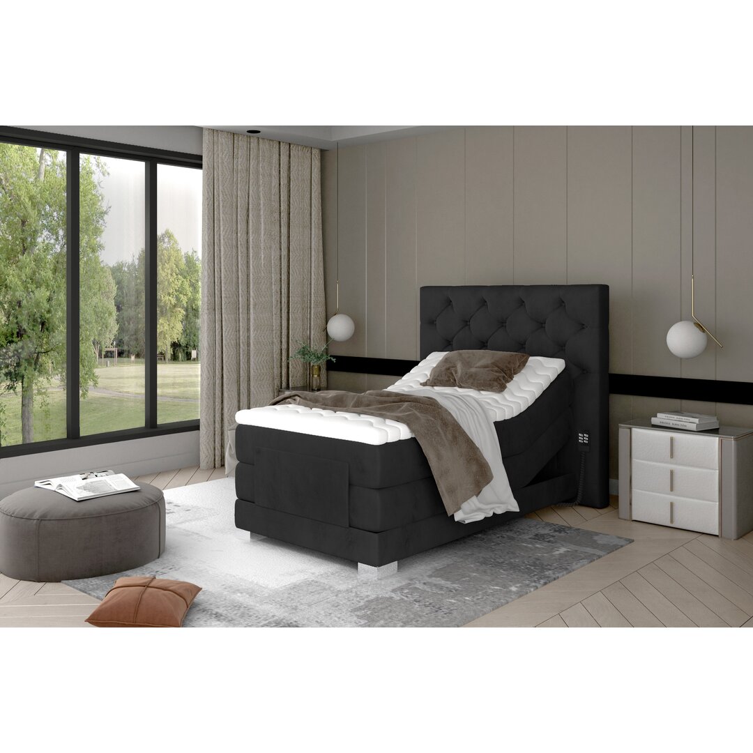 Boxspringbett Gimbya mit Topper