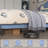 Upholstered Bed Frame with LED Lights & Fabric Headboard for Bedroom-480423599-480423596