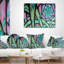 Fractal Endless Tunnel - Coussin imprimé abstrait-30616662-30616665-30747710