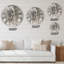 Swigart Farmhouse Horse - Horloge murale de ferme-57905484