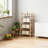 4-Tier Ladder Bookshelf With Bamboo Shelves, Freestanding Leaning Bookcase For Space Saving Storage And Display In Living Room, Office, Or Bedroom-1095555267