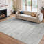 Tapis lavable à rayures rétro antidérapant (beige)-471381064-490636256