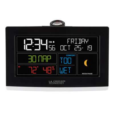 Digital WiFi Projection Alarm Clock