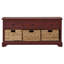 Banc de rangement 3 tiroirs Adayla Damien-1141413402