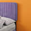 Valletta Purple Velvet Twin Bed-179941522-179941525