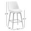 Tabouret pivotant Betzalel (ensemble de 4) - 100% polyester-333441531-315844633