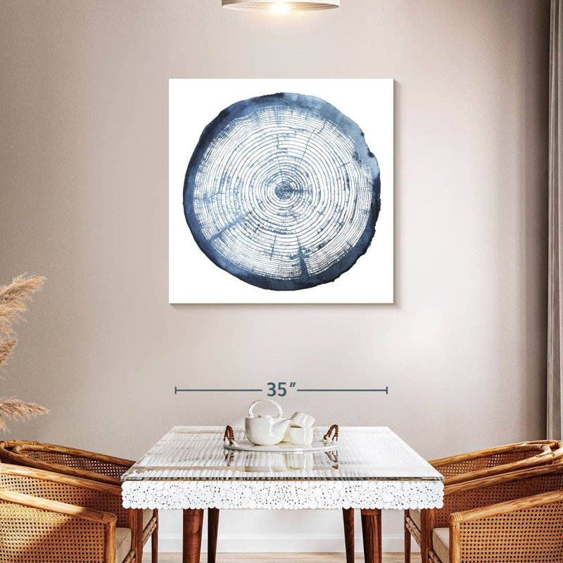Avery Tree Ring Overlay I, 36" H x 36" W