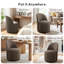 Chaise pivotante rembourrée entièrement assemblée-120653830