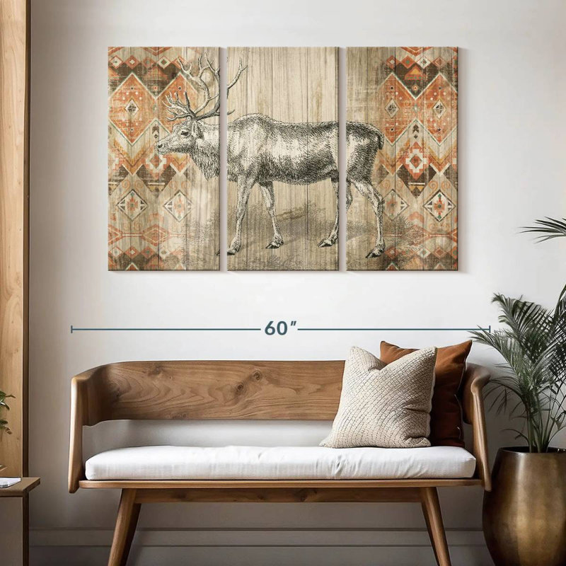 Brampt Natural History Lodge Southwest II, 32" H x 50" W