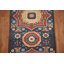 Blue Traditional  Oriental Runner Rug 3x8