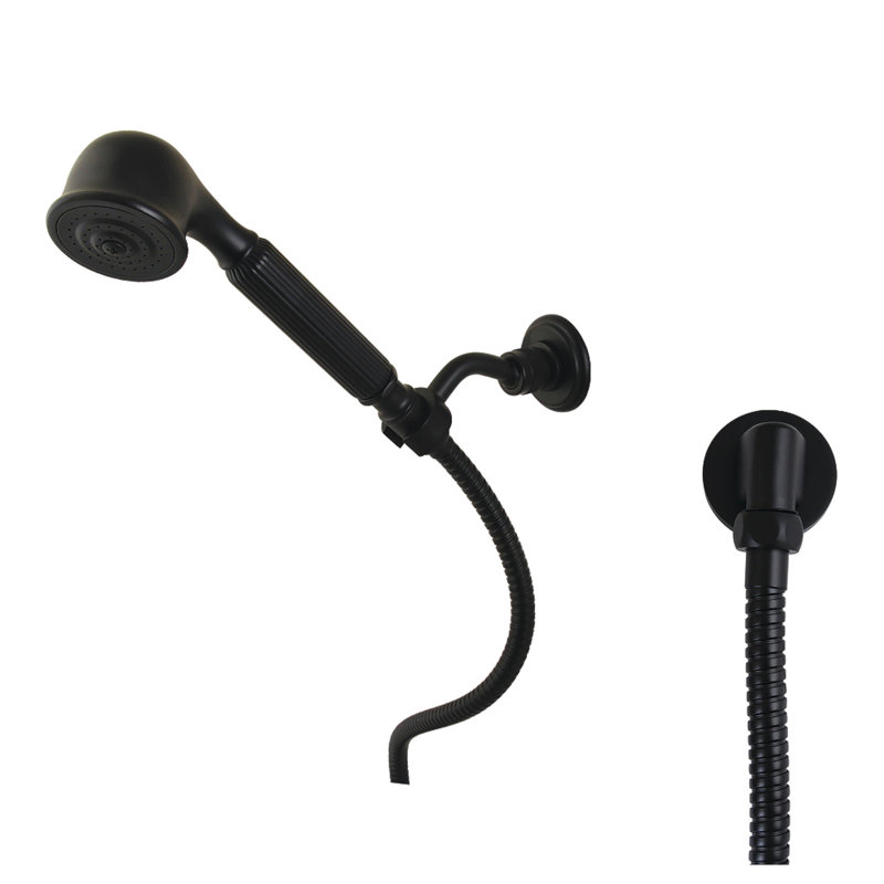 Kingston Brass Restoration Hand Shower Kit, Matte Black