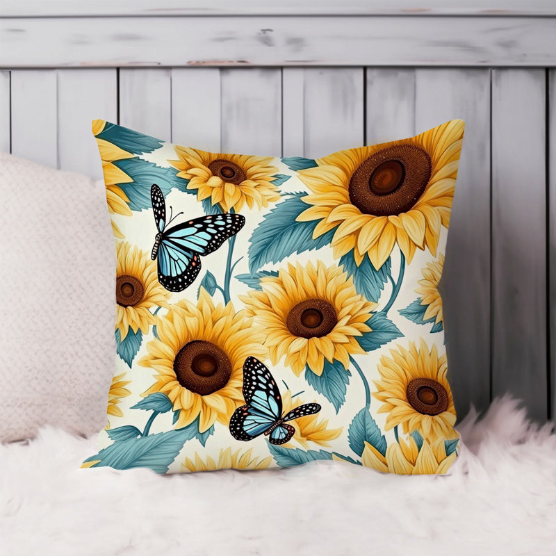 Floral Sunflowers I Cottage, 20"H x 20"W