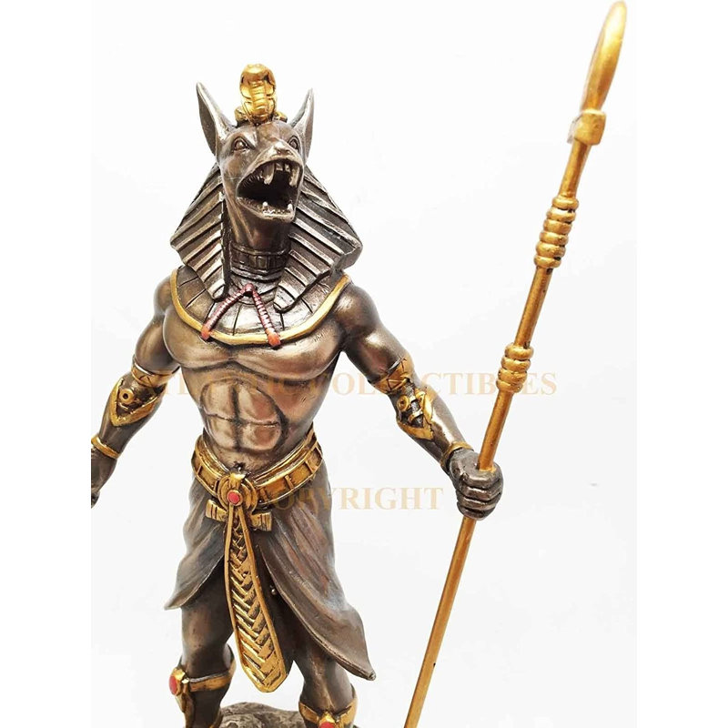 Figurine bronzée parisienne Anubis