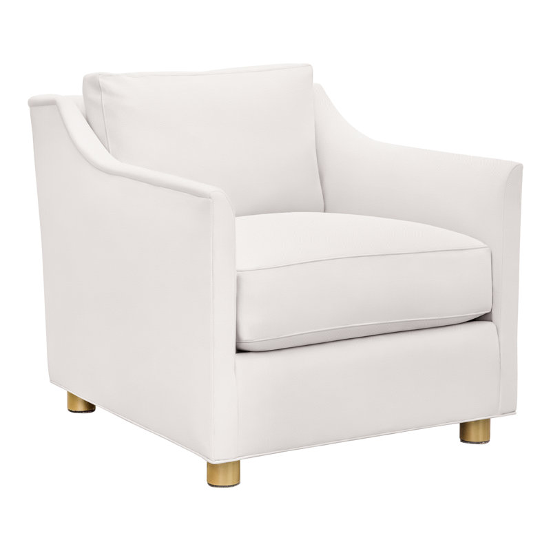 Chaise 33,5 po Newlin, Perigold sur l'agneau Sables blancs
