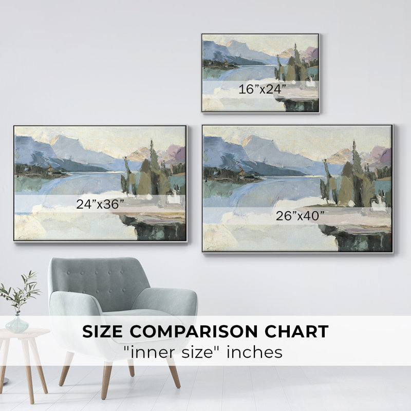 Blue Majestic, reproduction d'art sur toile, Blanc, H 41 po x l 27 po x P 2 po