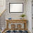 Havana Black Bronze Non-Beveled Framed Wall Mirror-118340884