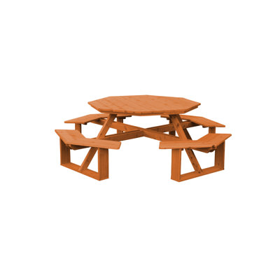 Table de pique-nique octogonale pour 98 personnes