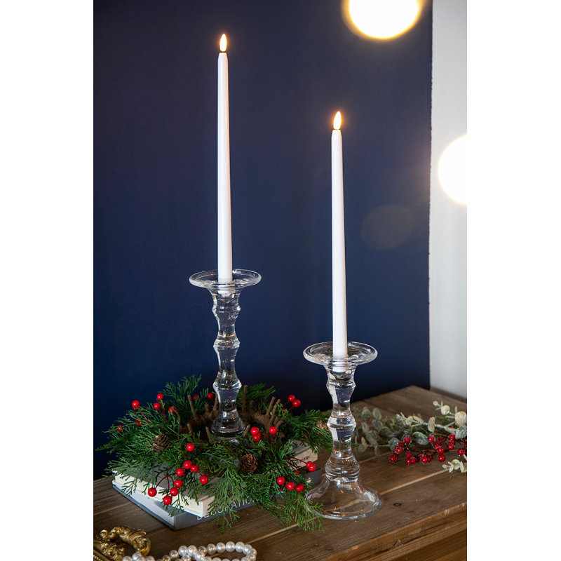 Unscented Flameless Taper Candle