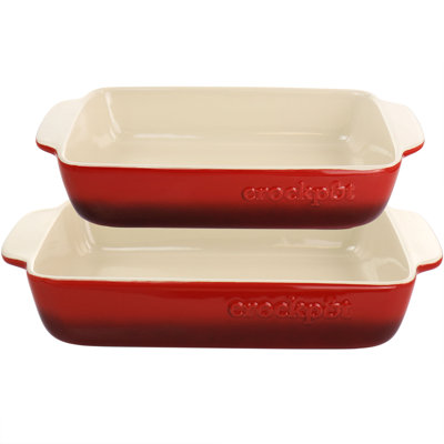 Crock-pot 2-Piece Stoneware Baker Set