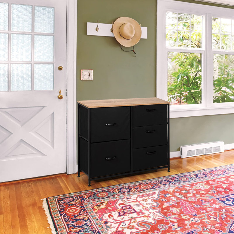Saasha 5 Drawer Storage Drawer