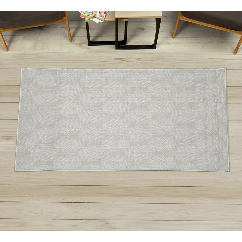 Tapis décoratif à longues fibres Keiva, Tapis de couloir 2 pi x 5 pi