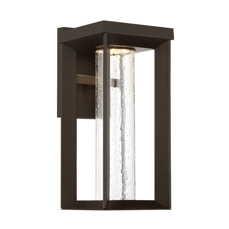 Shore Pointe - applique murale d'extérieur 1 lumière DEL, H 16 po x P 9,25 po x l 7 po