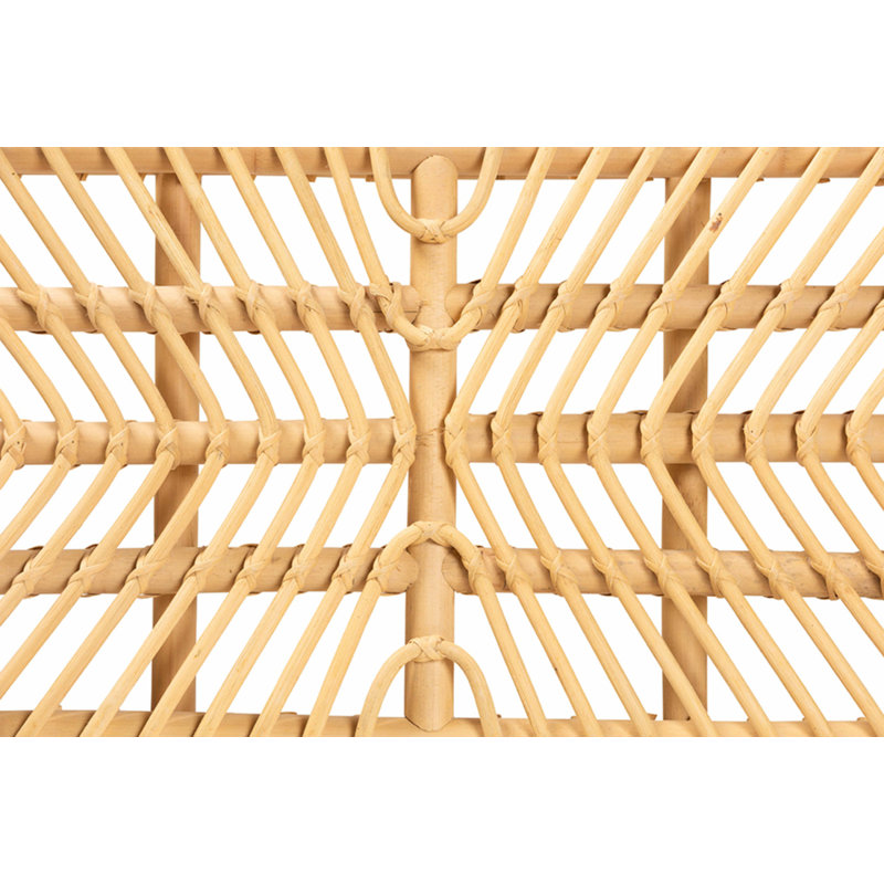 Bernarda Samella Rattan Bench