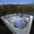Palm Beach™ 5-6 Person 30-Jet Lounger Hot Tub Spa with Built-In Ice Bucket, 2 Pumps, LED Lighting, Stainless Steel Heater and Ozonator, Insulated Cover Included-100078813