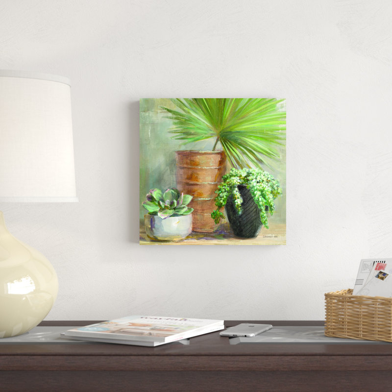 Jardin intérieur II, H 12 po x l 12 po