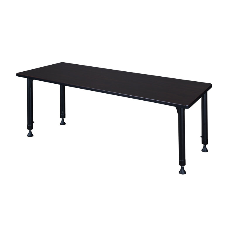 Table de formation à hauteur réglable Albaugh, Cerisier, H 34 po x L 66 po x l 30 po