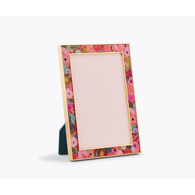 Red Glass Picture Frame