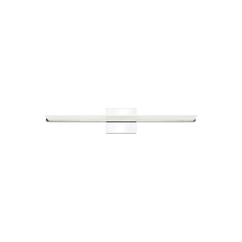 Span 1 - Light LED Bath Bar, 24", Chrome direct/indirect 277V, 3000K