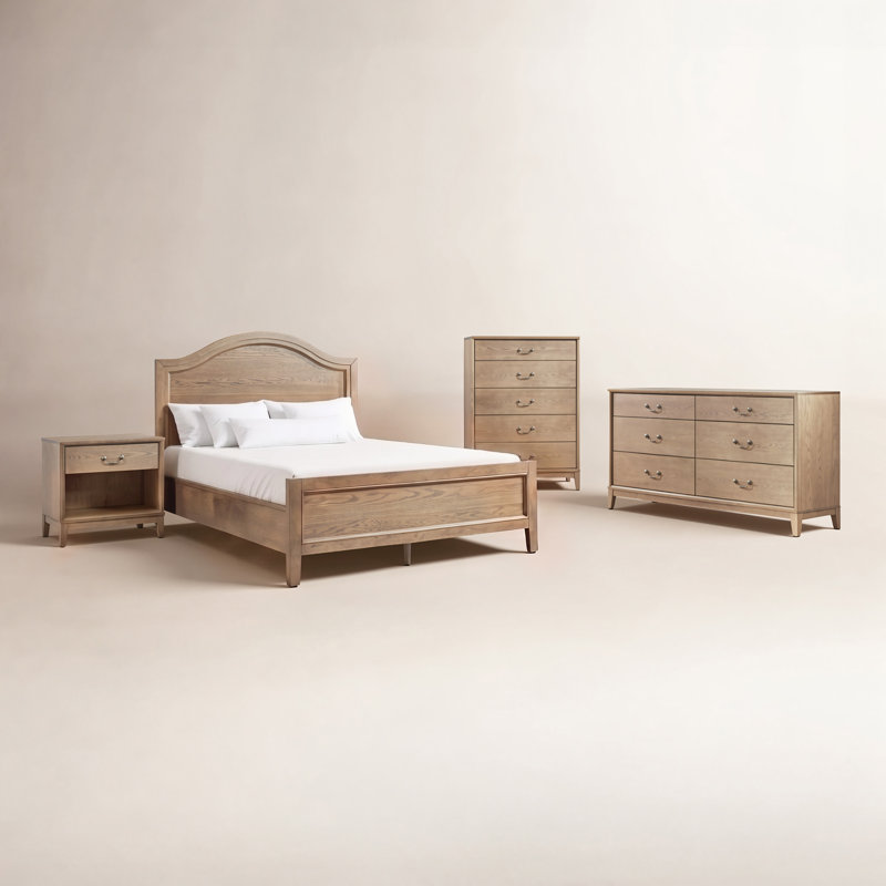 Bartlett 5PC Set, Brown, Queen